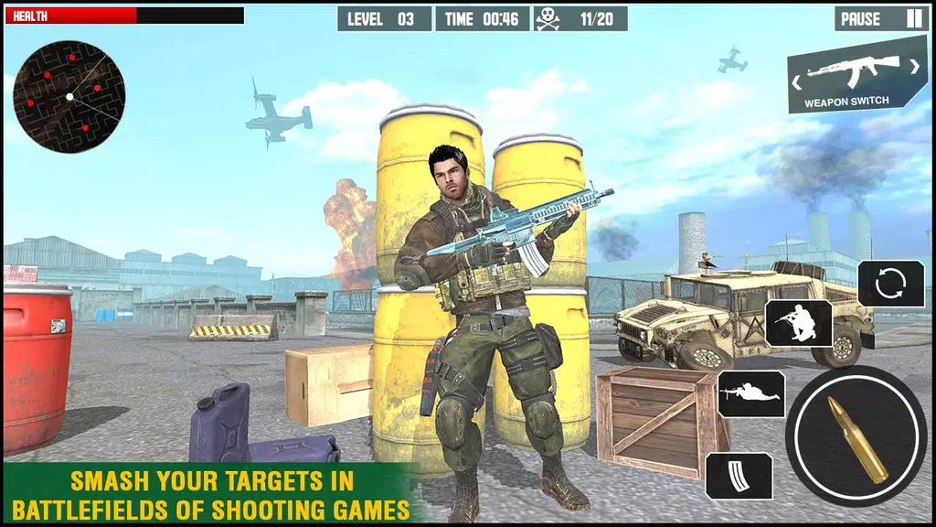 FPS Commando Shooter War Games Screenshot1