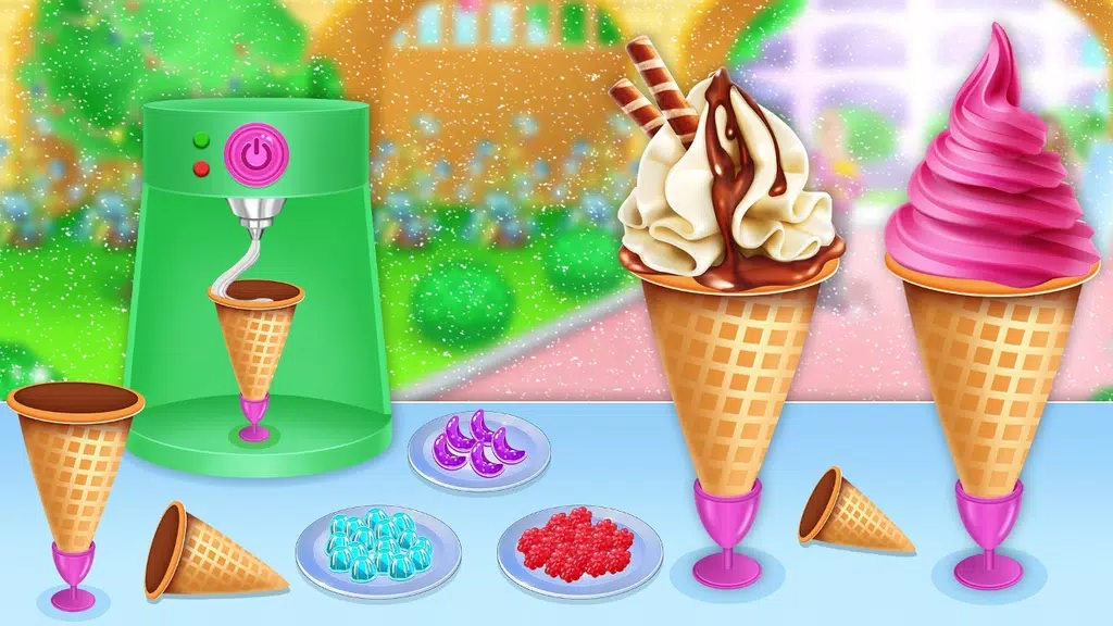 Ice Cream Cone Icecream Maker Screenshot2