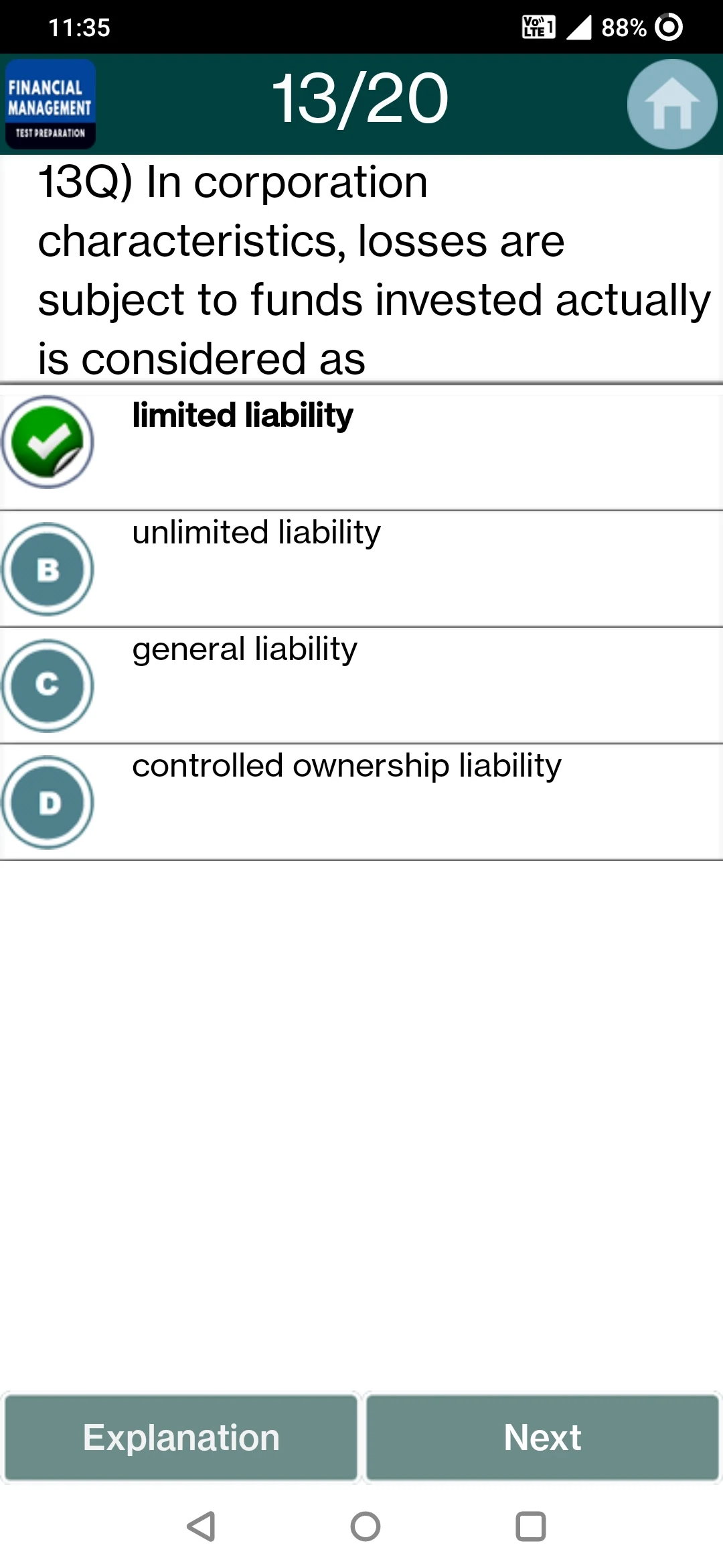 Financial Management Questions Screenshot3