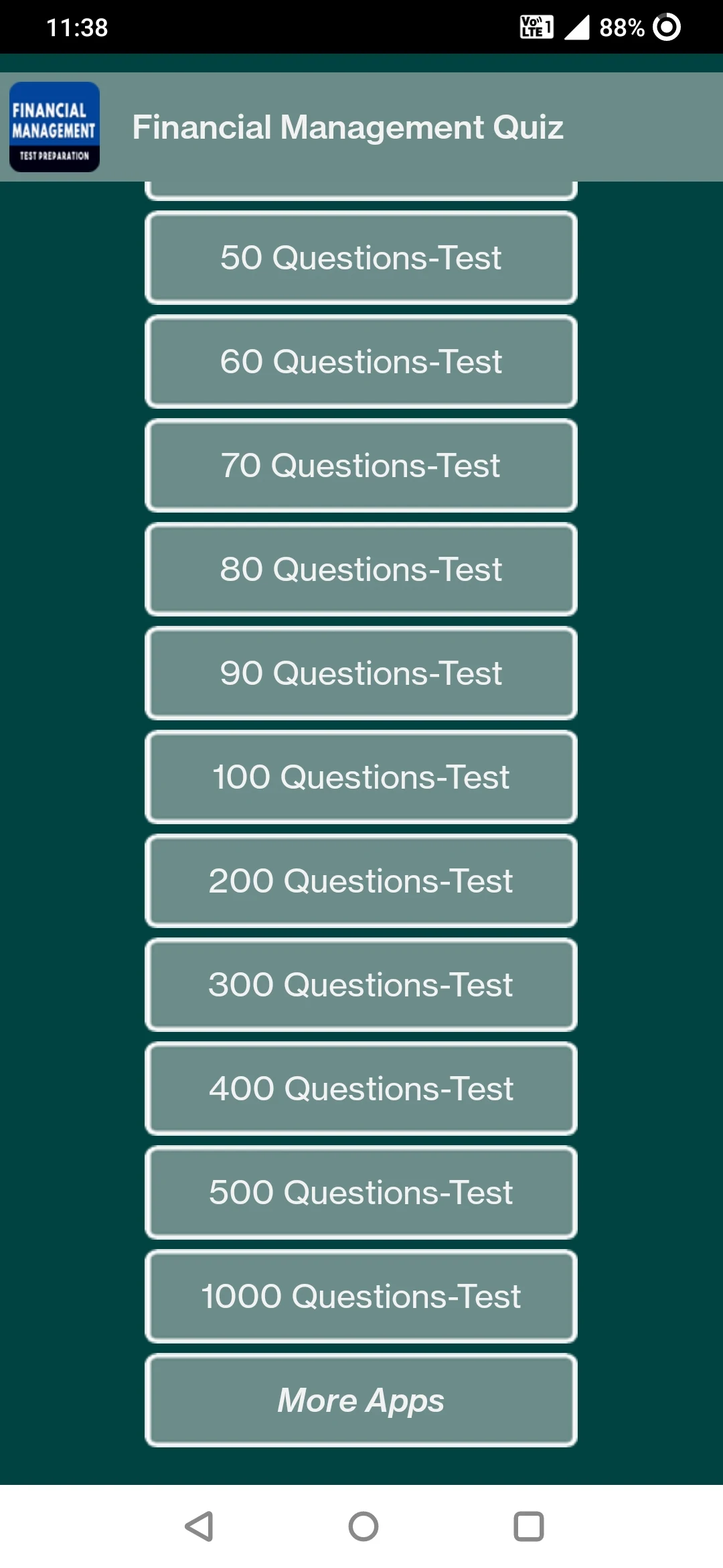 Financial Management Questions Screenshot1