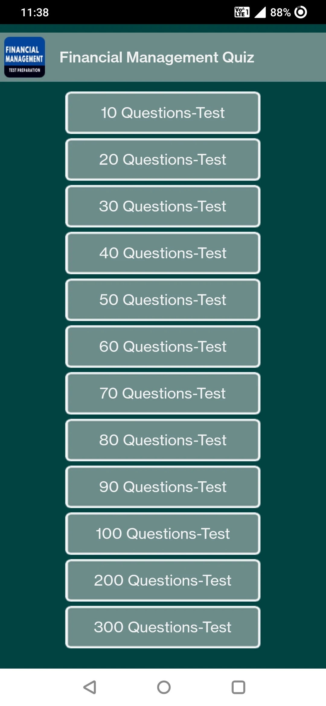 Financial Management Questions Screenshot4