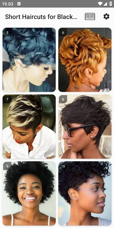 Short Haircuts for Black Women Screenshot1