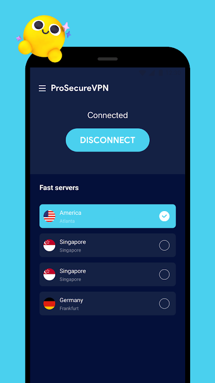 ProSecureVPN - Fast&Safe Screenshot2