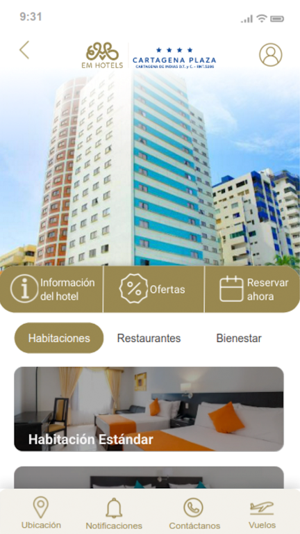 EmHotels Screenshot1