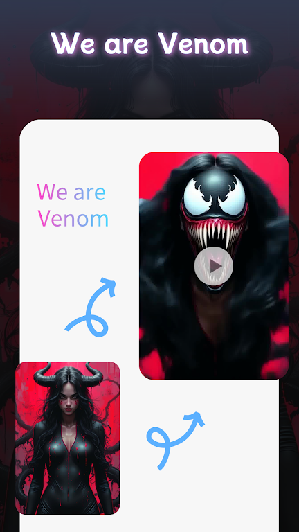 Pixverse AI Video Venom Effect Screenshot4