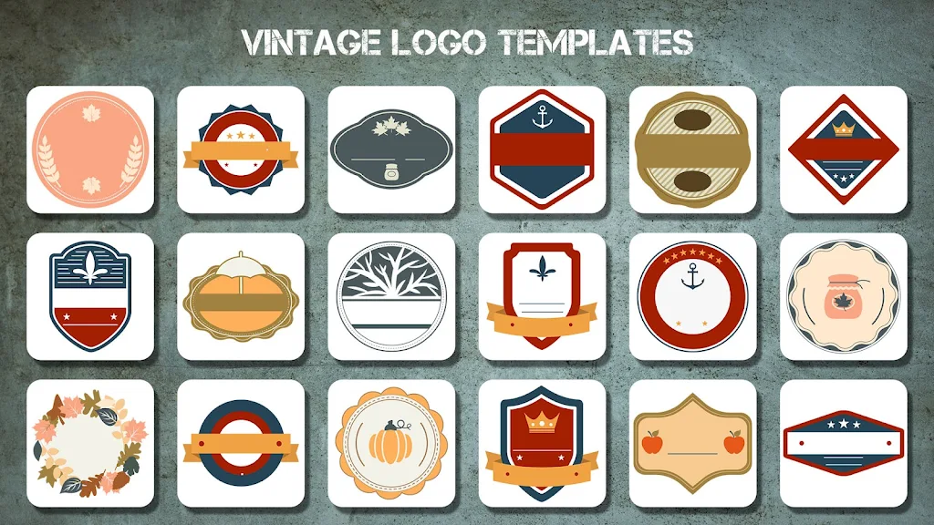 Vintage Logo Maker Screenshot3