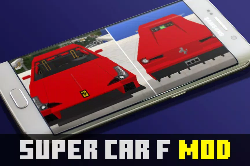 Super car f mod for mcpe Screenshot1