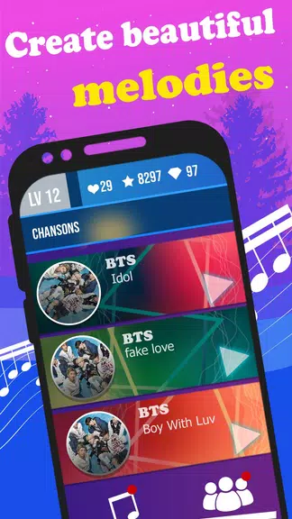 Piano Tiles: BTS Music Dance 2 Screenshot1