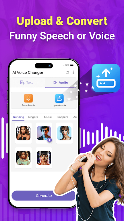 AI Voice Generator & Changer Screenshot4