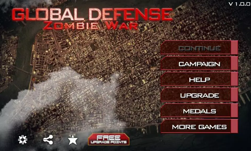 Global Defense: Zombie War Screenshot1