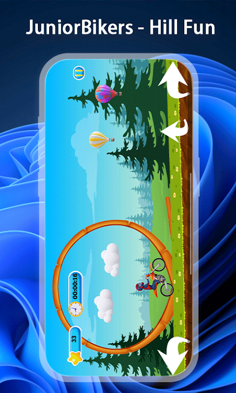 JuniorBikers - Hill Fun Screenshot4