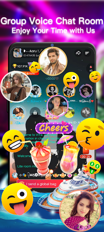 ViYa Lite - Private Voice Chat Screenshot2