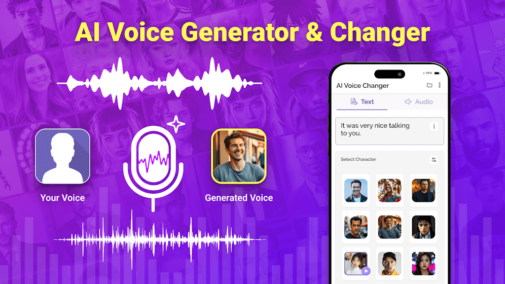 AI Voice Generator & Changer Screenshot1