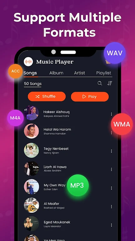 MP3 Music Player for Android Screenshot2