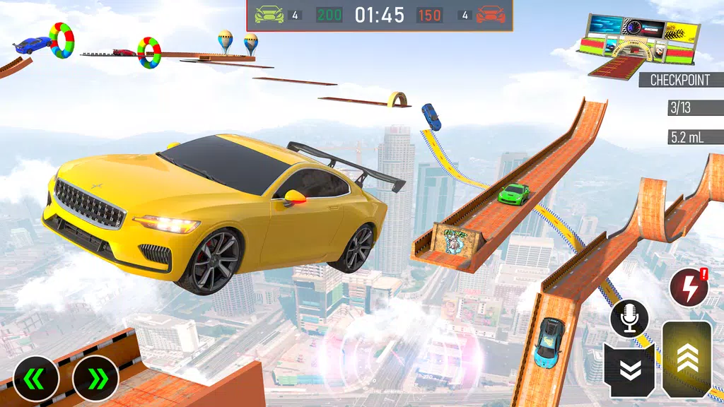 Crazy Car Stunt: Ramp Car Game Screenshot4