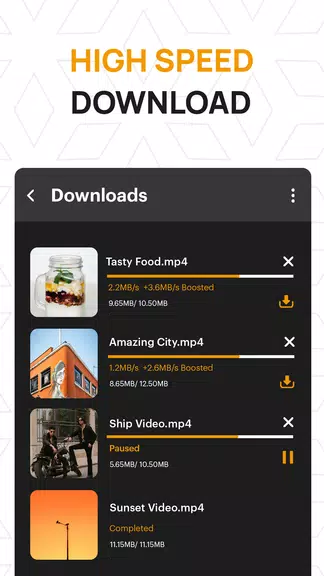 Proxy Browser - Downloader App Screenshot4