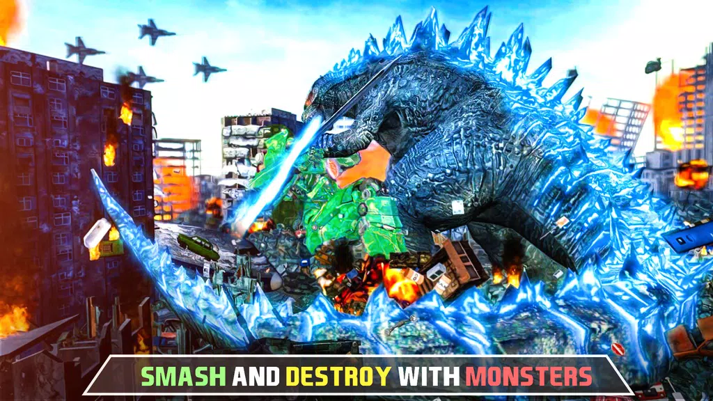 Monster City Destruction Games Screenshot1