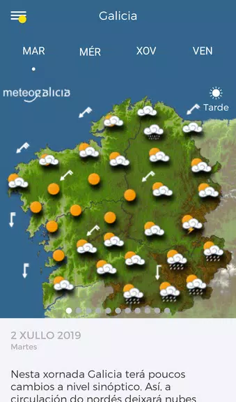 MeteoGalicia Screenshot1