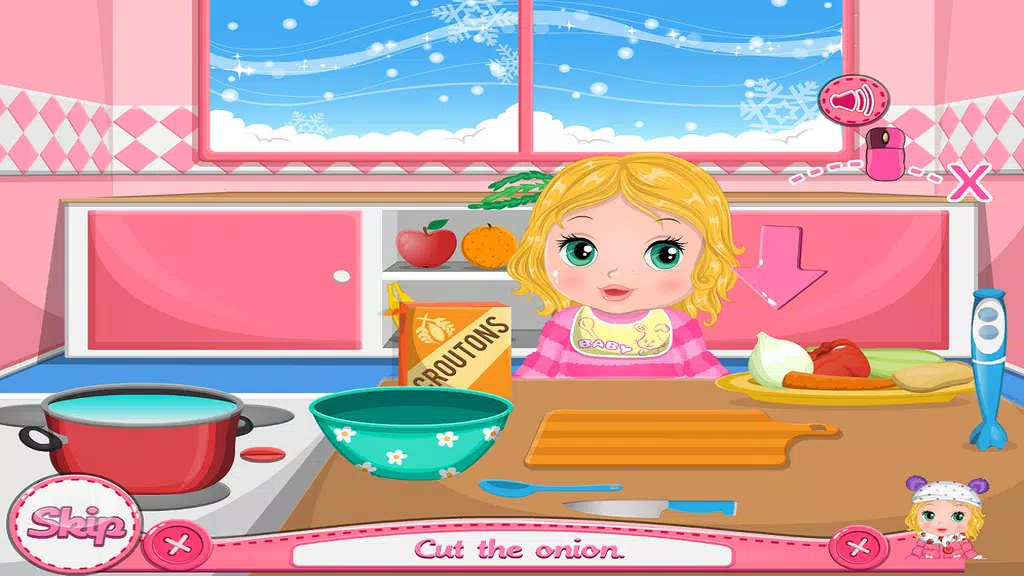 Baby Care - Cooking and Dress Screenshot1