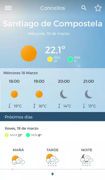 MeteoGalicia Screenshot4