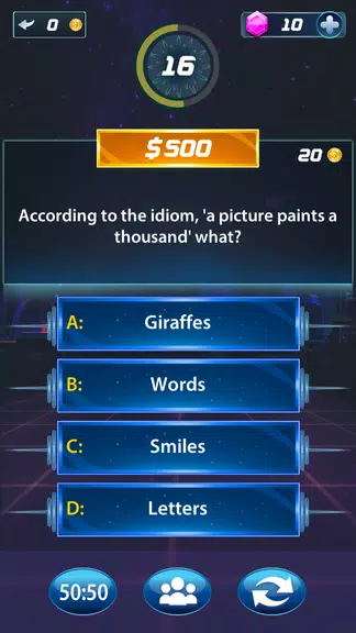 Millionaire Trivia GK Screenshot3