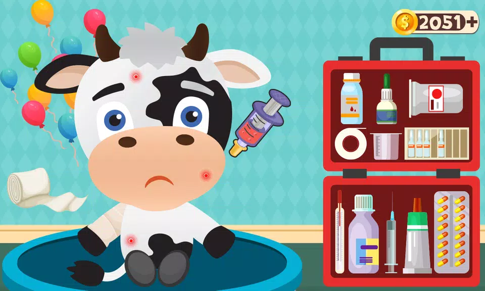 Animals Vet Care Game for Kids Screenshot1