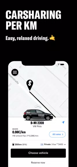 MILES Carsharing & Vans Screenshot1