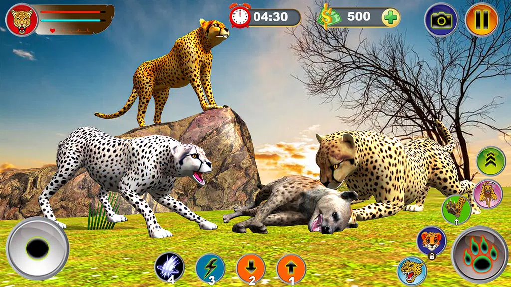 Wild Cheetah Simulator Game 3d Screenshot3