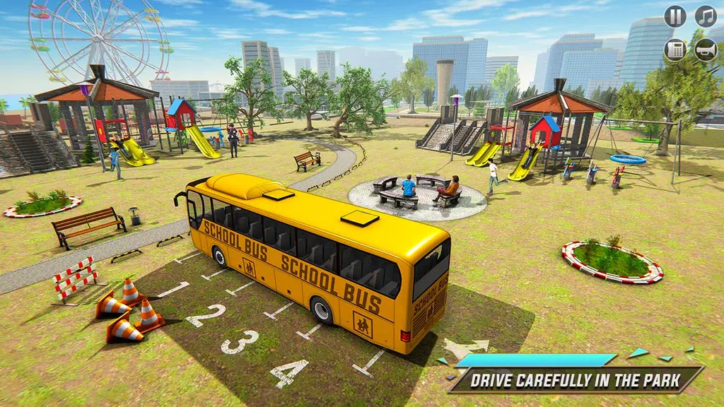 School Bus Parking: 3d Game Screenshot2