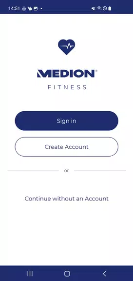 MEDION Fitness Pro Screenshot1