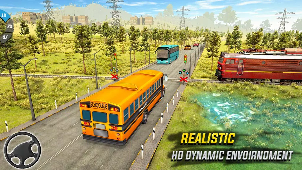 School Bus Parking: 3d Game Screenshot4