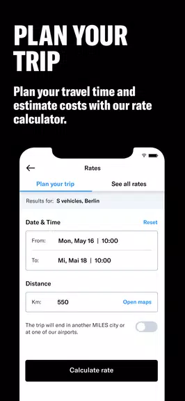 MILES Carsharing & Vans Screenshot3