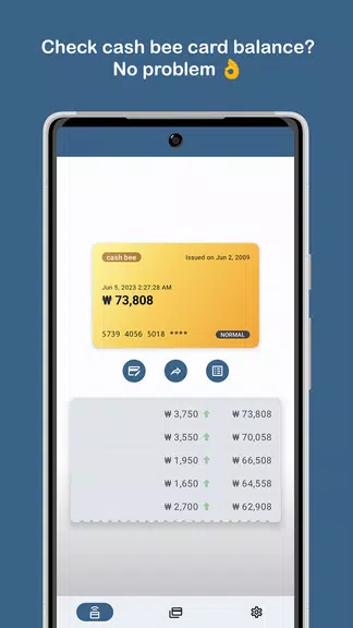 Korea Transit Card Balance Screenshot3