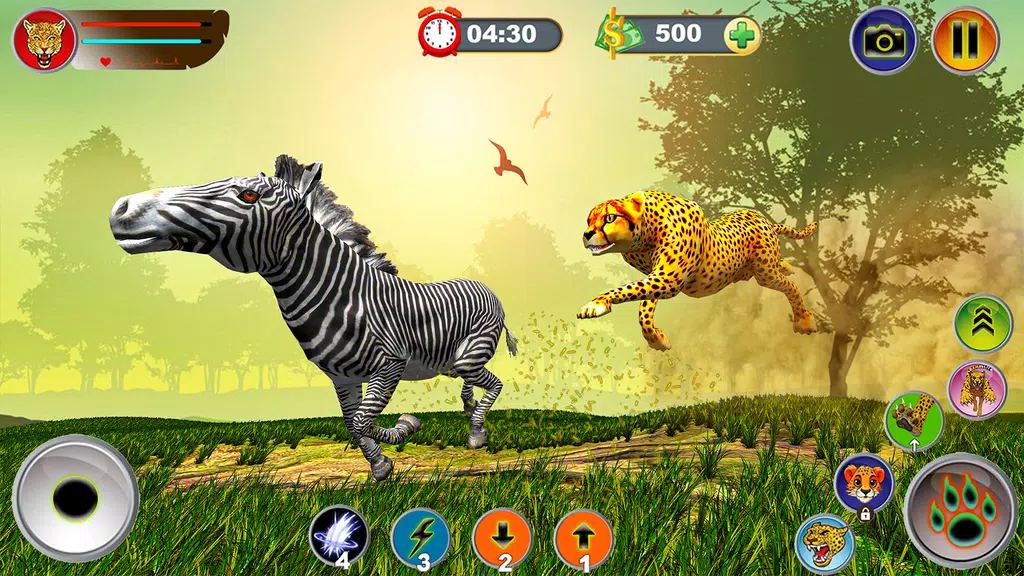 Wild Cheetah Simulator Game 3d Screenshot4