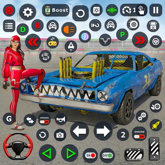 Demolition Derby Car Games 3D Screenshot1