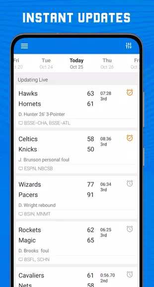 Scores App: for NBA Basketball Screenshot2