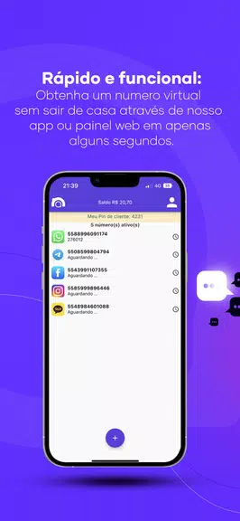 Número Virtual - Descartável Screenshot3