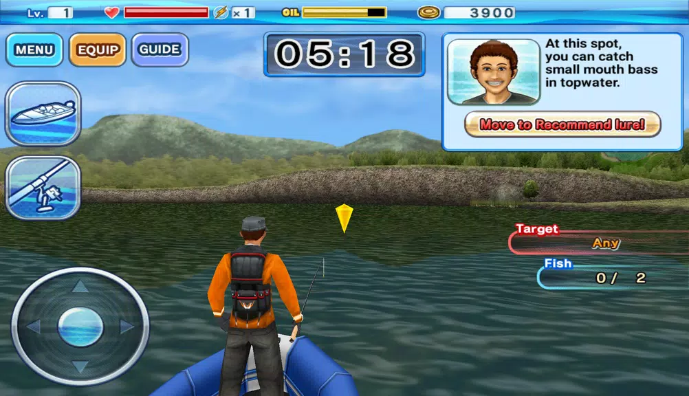 Bass 'n' Guide : Lure Fishing Screenshot3