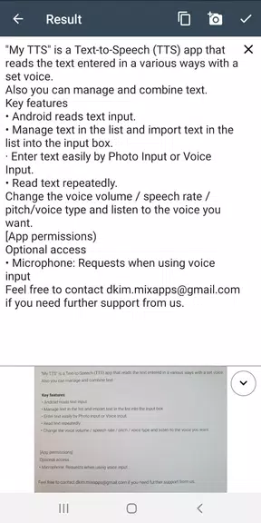 My TTS: Text-to-Speech Screenshot3