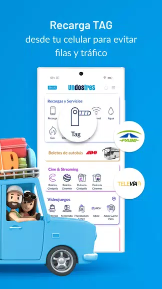 UnDosTres - Recargas y Pagos Screenshot2