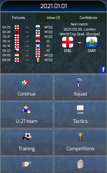 True Football National Manager Screenshot1