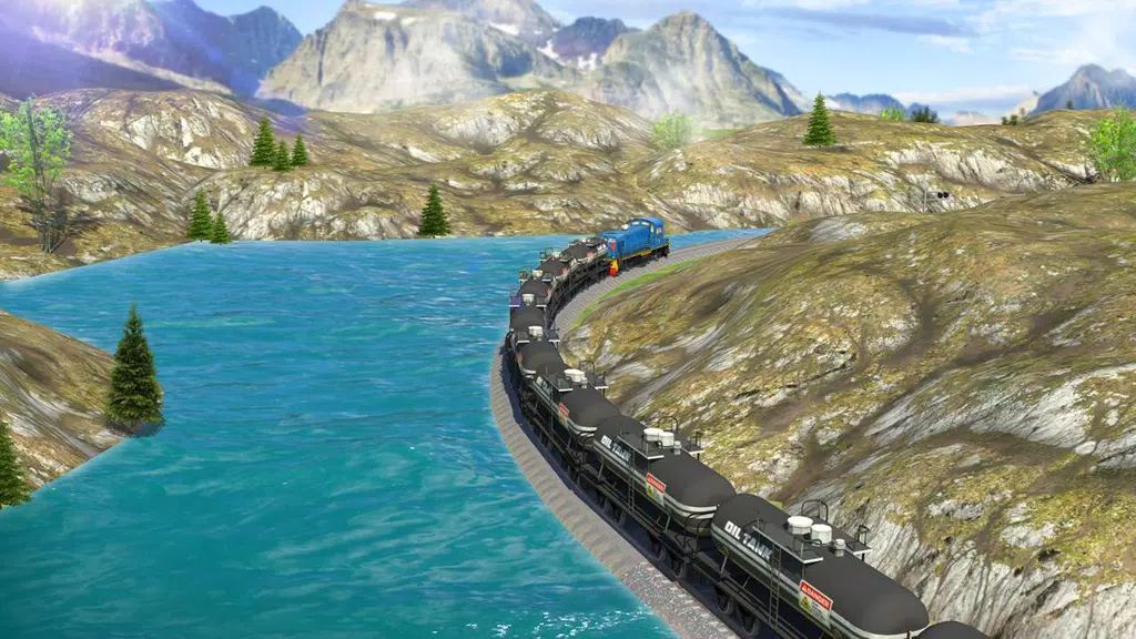 Oil Tanker Train Simulator Screenshot3