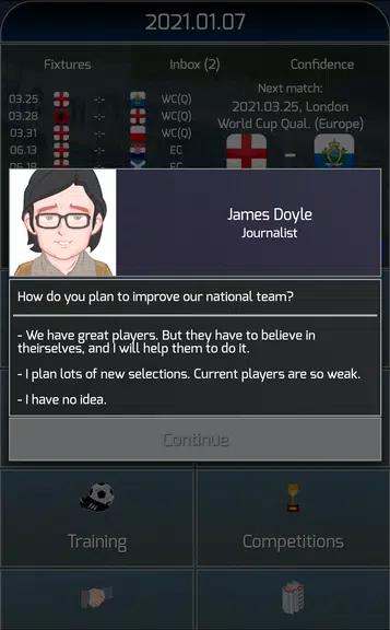 True Football National Manager Screenshot2