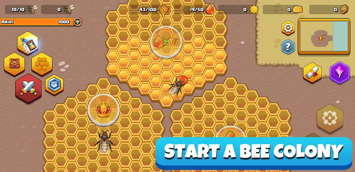 Pocket Bees: Colony Simulator Screenshot1