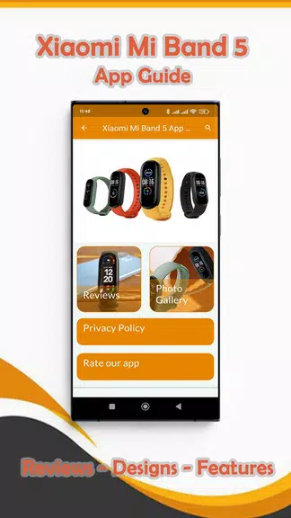 Xiaomi Mi Band 5 App Guide Screenshot1