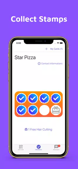 WinStamp - Loyalty Card Screenshot1