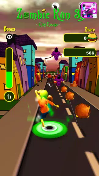 Zombie Run 3D - City Escape Screenshot1