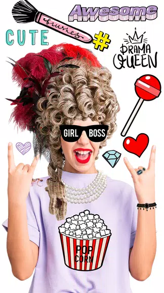 Queen: Girls Face Photo Editor Screenshot4