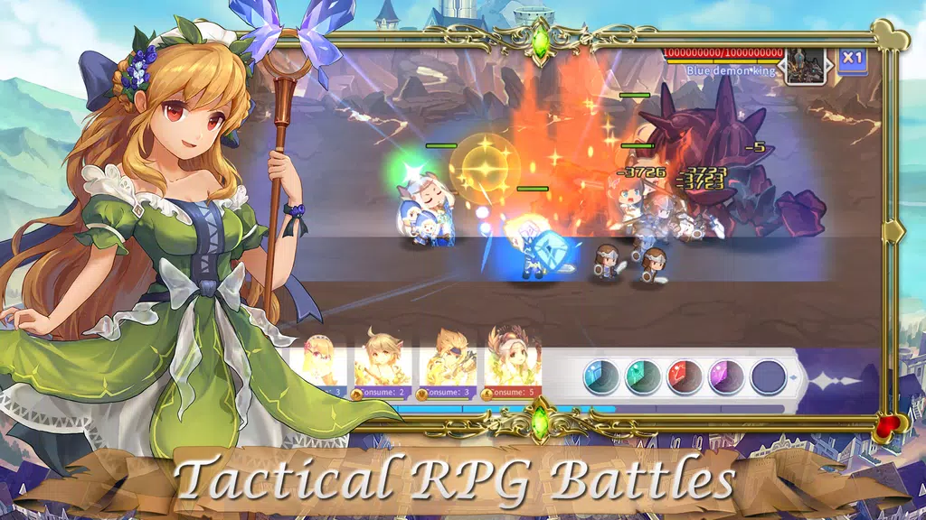 Royal Knight Tales – Anime RPG Screenshot1