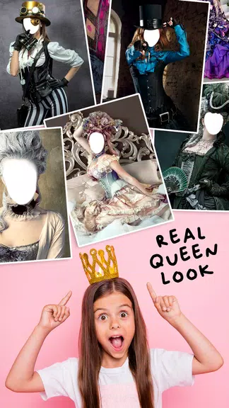 Queen: Girls Face Photo Editor Screenshot3